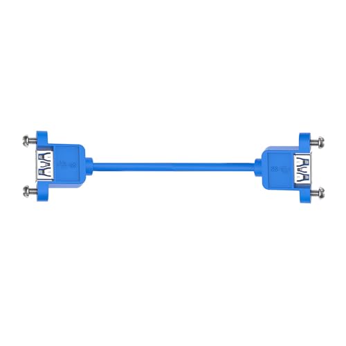 JSGHGDF USB3.0-Buchse Zu Buchse Stecker Kabel Mit Panel Ohreffizient 28 AWG Für USB Gadgets Lüfter Licht Kartenleser von JSGHGDF