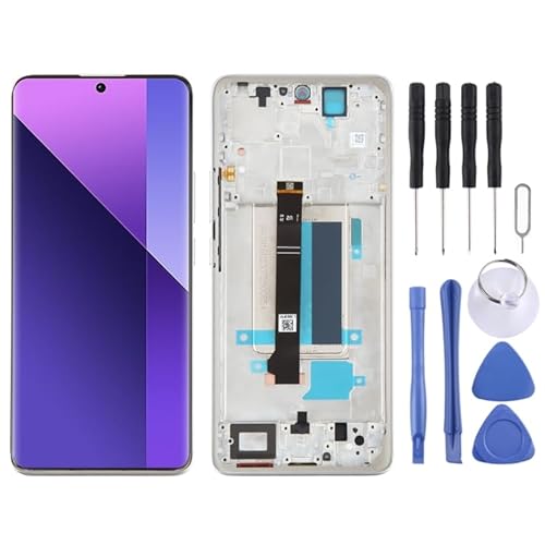 Handy Touch LCD-Anzeige Fr für Xiaomi Redmi Hinweis 13 Pro+ AMOLED Material LCD -Bildschirm Digitalisierer Vollmontage mit Rahmen von JSJ Phone Accessories