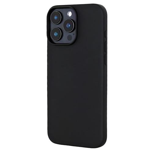 JT Berlin BackCase Pankow Soft Silikon Hülle kompatibel mit Apple iPhone 16 Pro (Flexibles TPU Cover, Wireless-Charging kompatible Schutzhülle, Verstärkte Ecken) schwarz von JT Berlin