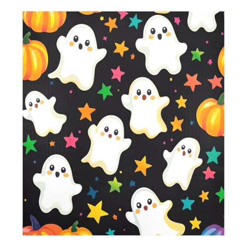 JUMBEAR Halloween-Kürbis süßer Geist, Geschirrspüler-Magnetabdeckung, wasserdicht, magnetischer Aufkleber, Kühlschrankmagnet, Dekoration, Heimschrank, Aufkleber, Haushaltsgeräte, Aufkleber für von JUMBEAR