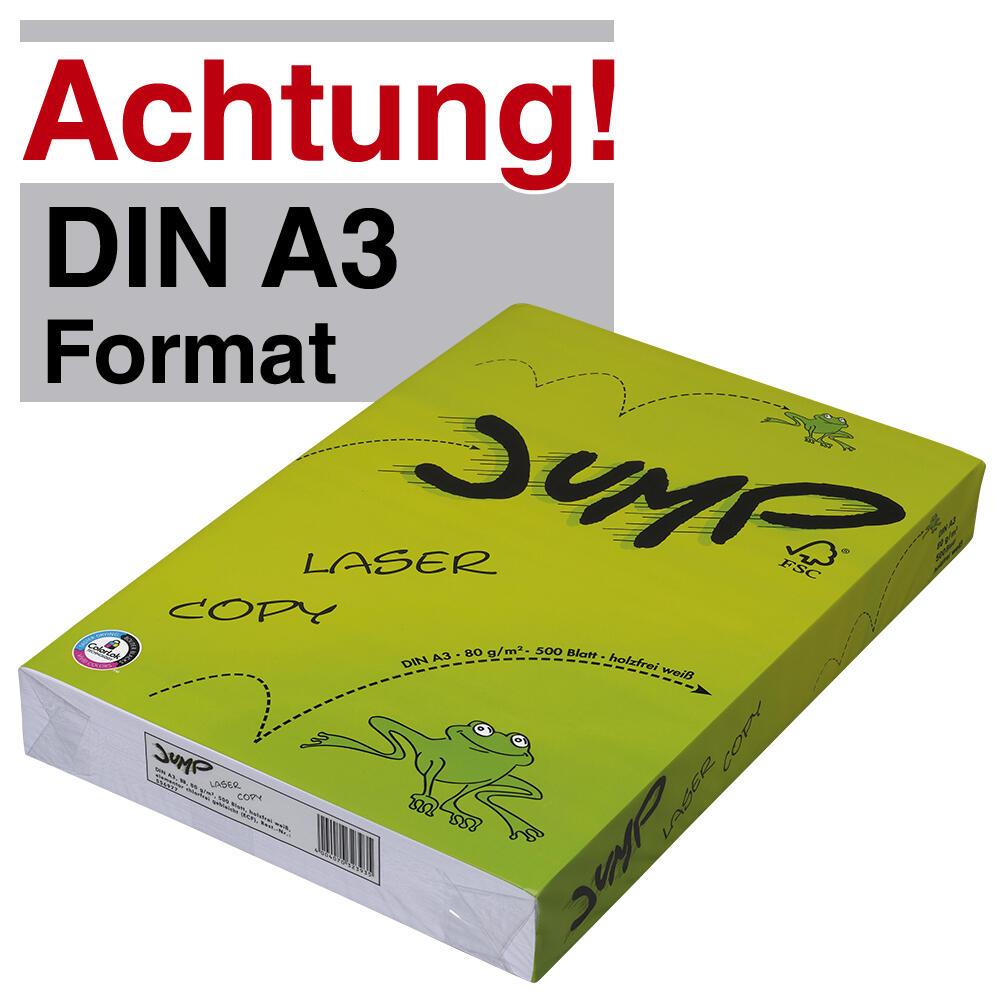 JUMP Kopierpapier DIN A3 80 g/m² von JUMP