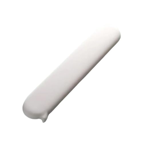 JUNCHENGBAO Handgelenkschutzauflage, Silikon, Maus, Tastatur, Handgelenkschutz, Handauflage, weich, for Büro, Männer und Frauen, Handkissen(Long White) von JUNCHENGBAO