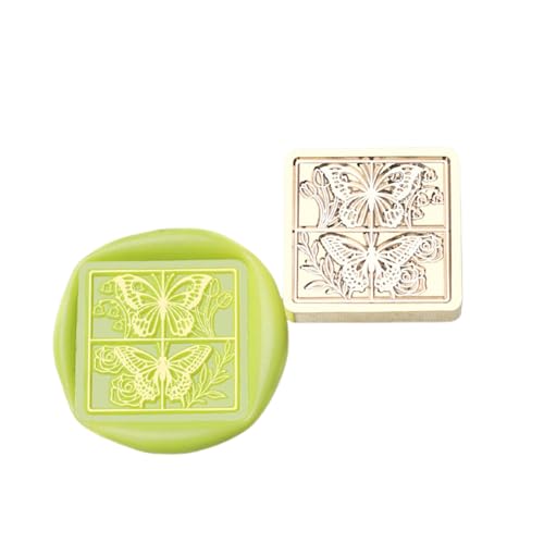 Butterfly Wach Dichtungsstempel Stempel Messing Winter Themat Butterfly Wach Dichtungsstempel Stempel Messing Winter Themat von JUNNASALIKER