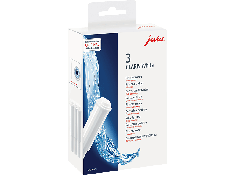 JURA 68739 CLARIS White Filterpatrone Weiß JURA 68739 CLARIS White Filterpatrone Weiß von JURA