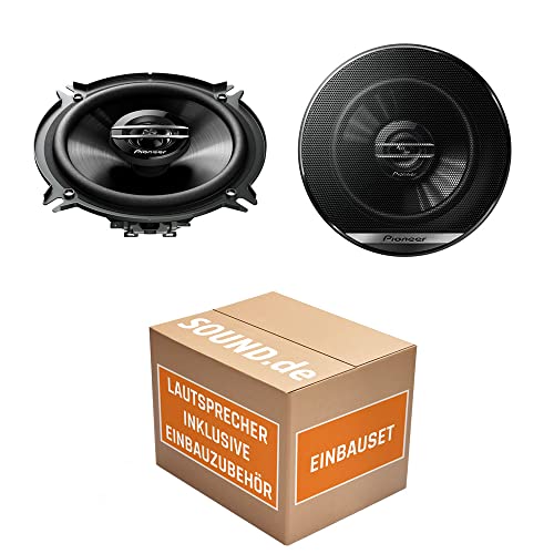 Lautsprecher Boxen Pioneer TS-G1320F - 13cm 2-Wege 130mm PKW Koaxiallautsprecher Auto Einbausatz - Einbauset für Audi A4 B5 - justSOUND von JUST SOUND best choice for caraudio