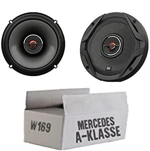 Mercedes A-Klasse W169 Front - JBL GX602 | 2-Wege | 16,5cm Koax Lautsprecher - Einbauset von JUST SOUND best choice for caraudio