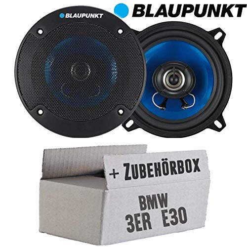 BMW 3er E30 - Lautsprecher Boxen Blaupunkt ICx542 - 13cm 2-Wege Auto Einbauzubehör - Einbauset von JUST SOUND