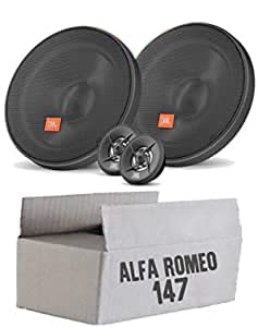 Lautsprecher Boxen JBL 16,5cm System Auto Einbausatz - Einbauset passend für Alfa Romeo 147 - justSOUND von JUST SOUND