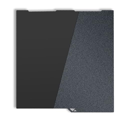 JUUPINE For Anycubic Kobra 3 Parts Build Plate 256x268 Spring Steel Sheet For Anycubic Kobra 3 Combo Plate Smooth Pei Textured Heat Bed von JUUPINE