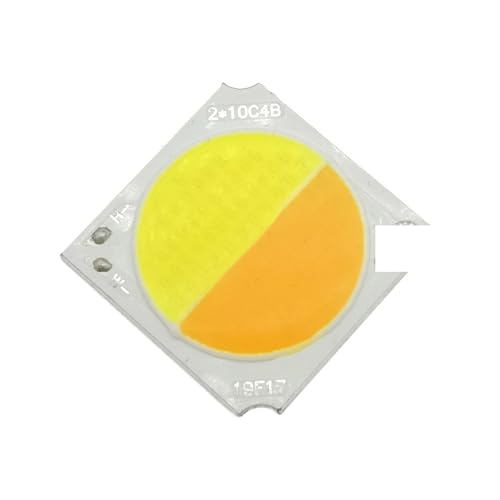 2pcs 100W High Power LED COB Chip Dual Color 50W Warm White 3000K + 50W Cold White 6500K For Outdoor Spotlight Lighting Source(100W x 5pcs) von JVNTOPIHW