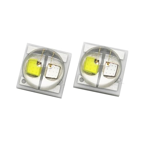 50pcs 3535 Dual Color LED Diodes High Power LED Chip 2W 2x1W White Yellow Red Green Blue UV Warm White For Bicyle Car Light(White-Blue) von JVNTOPIHW