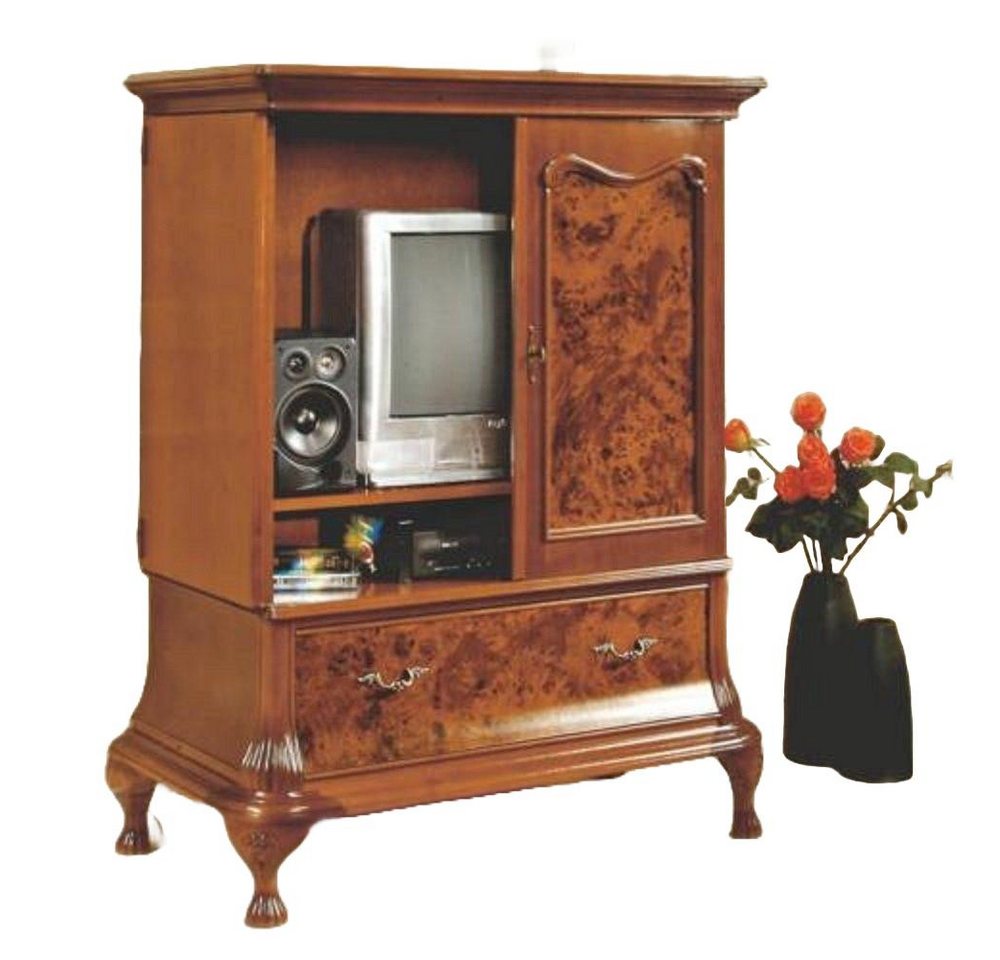 JVmoebel tv Schrank Wand Fernsehschrank Fernseher mit Türen rtv Anrichte Holz TV-Ständer, (Made in Europa) von JVmoebel