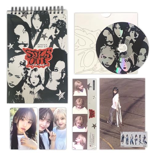 NMIXX - 3rd EP [Fe3O4: STICK OUT] (Standard Ver. - Nephelomancy Ver.) Photo Book - CD-R + Photo Card + 2 Pin Badges von JYP Ent.