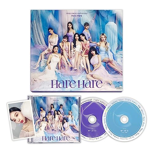 TWICE - JAPAN 10th SINGLE [Hare Hare] (Limited Edition A Ver.) Jewel Case + Booklet + CD + DVD + Photocard + 5 Extra Photos + 1 Pocket Mirror von JYP Ent.