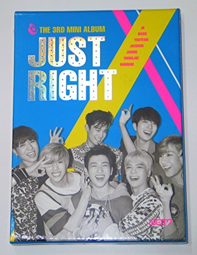 GOT7 - Just Right (3rd Mini Album) CD+84p Photobook+Photocard+Photo+Folded Poster Extra Gift Photocard Set von JYP Entertainment