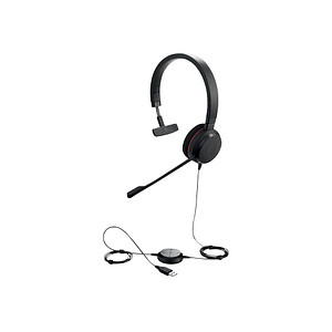 Jabra Evolve 20 MS USB-Headset schwarz von Jabra