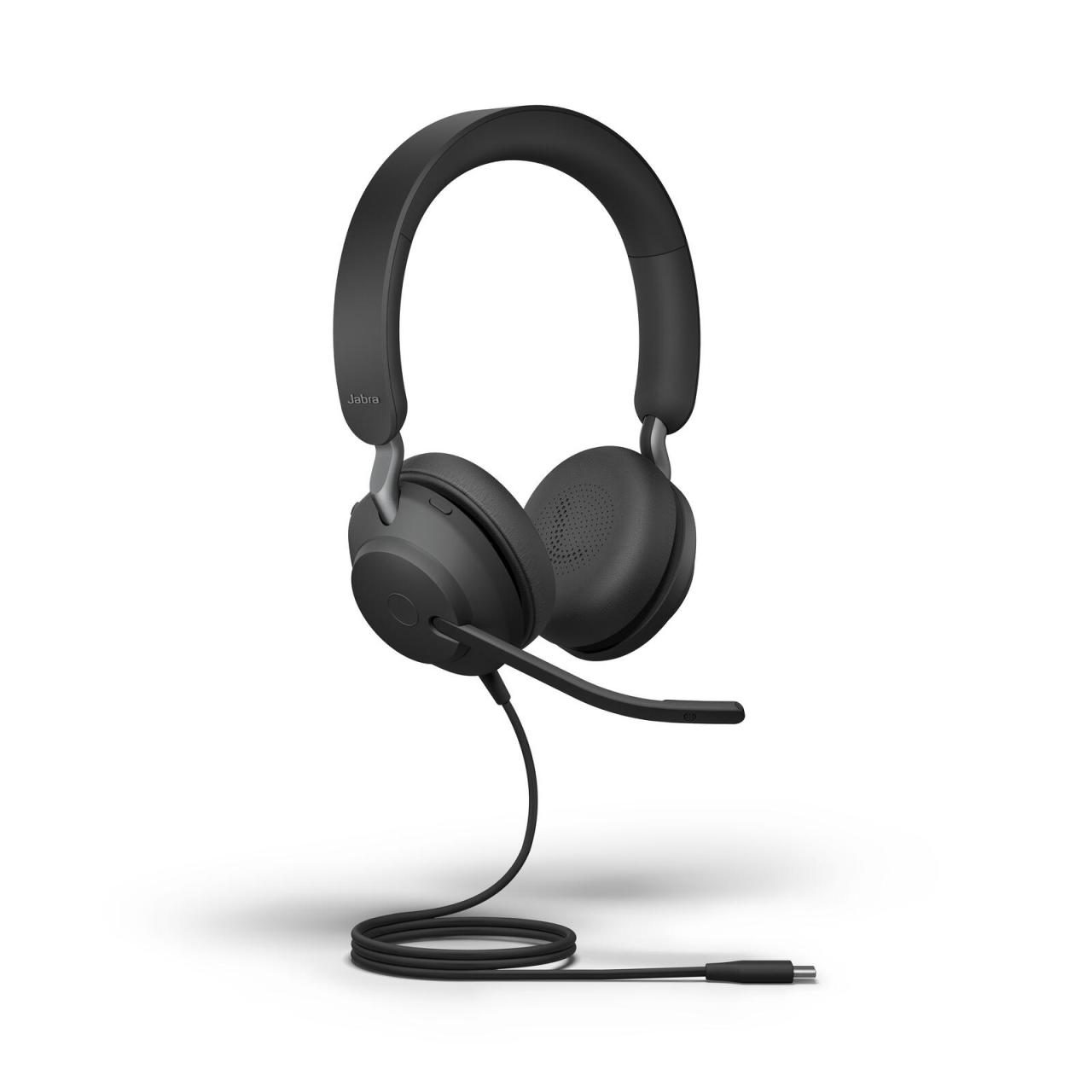 Jabra Evolve2 40 SE MS Stereo Headset On-Ear von Jabra