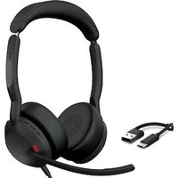 Jabra Evolve2 50 MS Stereo kabelgebunden Headset schwarz USB-A/C Jabra Evolve2 50 MS Stereo kabelgebunden Headset schwarz USB-A/C von Jabra