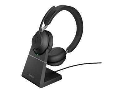 Jabra Evolve2 65 UC Stereo Headset On-Ear schwarz von Jabra