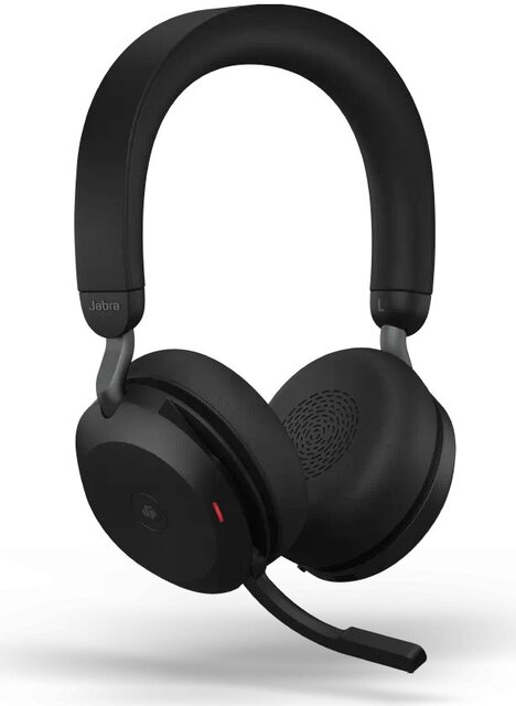 Jabra Evolve2 75 Wireless USB-A On-Ear schwarz von Jabra