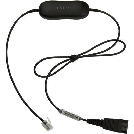Jabra GN1221 Sound Limiter Headset Kabel mit Quick Disconnect von Jabra
