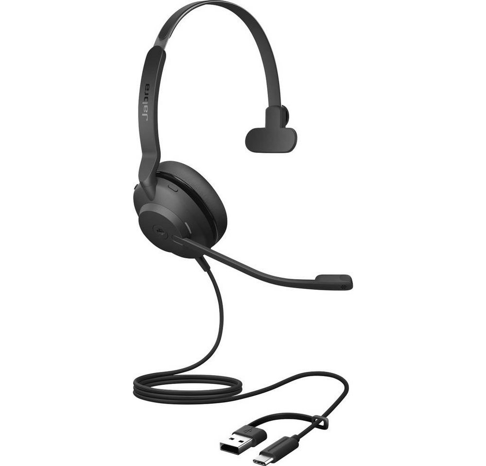 Jabra Headset, USB-C/A, Mono, Microsoft Kopfhörer Jabra Headset, USB-C/A, Mono, Microsoft Kopfhörer von Jabra