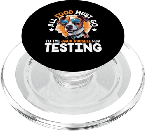 Jack Russell Terrier Hunderasse, Haustier, alle Lebensmittel müssen gehen PopSockets PopGrip für MagSafe von Jack Russell Terrier Dog Breed Pet Designs