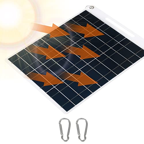 30W Solarpanel 5V Dual USB Tragbares Solarladegerät Outdoor Handy Ladegerät for Camping Wandern von Jadeshay