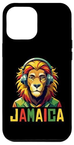 Hülle für iPhone 12 Pro Max Rasta Reggae Musik Kopfhörer Jamaikanischer Jamaika Löwe von Jamaika Löwe Outfit Rasta Reggae Musik Rastafari