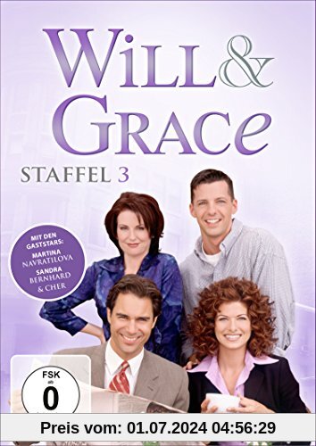 Will & Grace - Staffel 3 [4 DVDs] von James Burrows