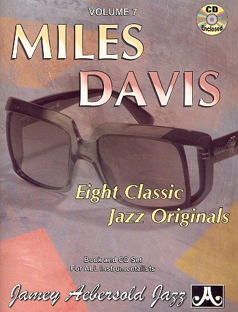 Miles Davis (+CD): 8 classic Jazz Originals von Jamey Aebersold
