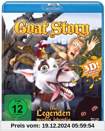 Goat Story - Die Legenden werden lebendig [3D-Blu-ray] *In 3D für Shutterbrillen!* von Jan Tomanek