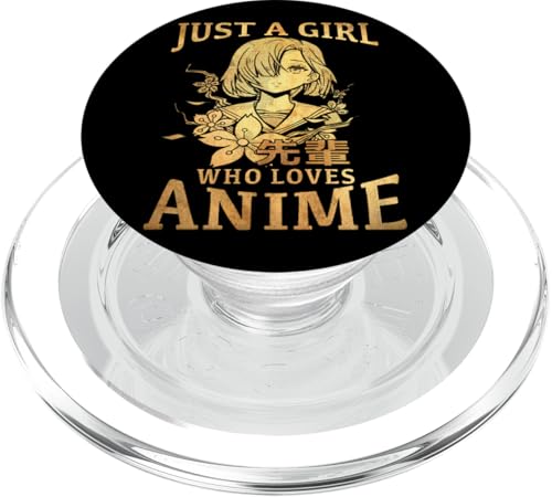 Just A Girl Who Loves Anime. Anime Girl. Anime Merch. Otaku PopSockets PopGrip für MagSafe von Japan Anime Merch Aesthetic Co.