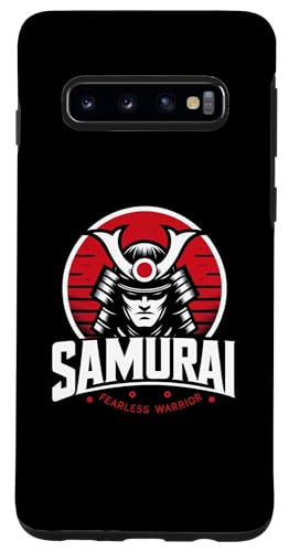Hülle für Galaxy S10 Samurai Krieger Retro Japanischer Schwertkämpfer von Japan Samurai Fans Designs