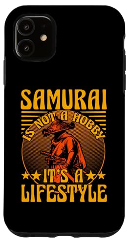 Hülle für iPhone 11 Samurai Krieger Retro Japanischer Schwertkämpfer von Japan Samurai Fans Designs