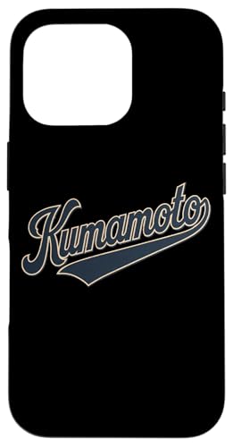 Hülle für iPhone 16 Pro Kumamoto Japan Japanisch Vintage Herren Damen von Japan4Ever