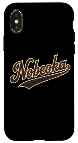 Hülle für iPhone X/XS Nobeoka Japan Japnese Vintage Herren Damen von Japan4Ever