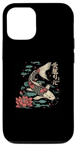 Hülle für iPhone 12/12 Pro Pond Pet Karpfenliebhaber Japanische Kunst Blume Koi Lotus Fisch von Japanese Culture History Lover Japan