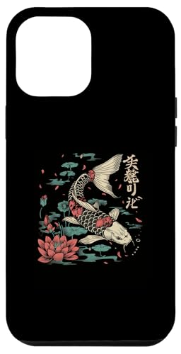 Hülle für iPhone 13 Pro Max Pond Pet Karpfenliebhaber Japanische Kunst Blume Koi Lotus Fisch von Japanese Culture History Lover Japan