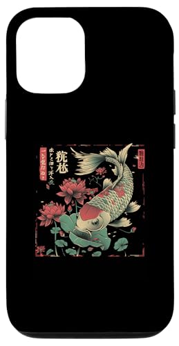 Hülle für iPhone 15 Pond Pet Karpfenliebhaber Japanische Kunst Blume Koi Lotus Fisch von Japanese Culture History Lover Japan