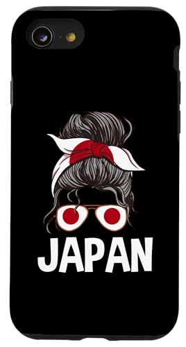 Hülle für iPhone SE (2020) / 7 / 8 Japanischer Haarknoten, für Damen, japanisches Mädchen von Japanese Flag Design Love Nippon Japanese Culture