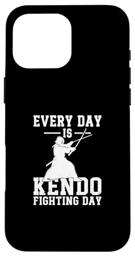 Hülle für iPhone 16 Pro Max Jeder Tag ist Kendo-Kampftag - Kendo Martial Arts von Japanese Kendo Fighter Kendo Martial Arts