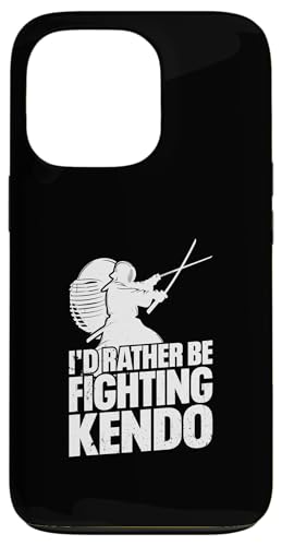 Hülle für iPhone 13 Pro Ich würde lieber gegen Kendo kämpfen - Lustiger Kendo-Kämpfer von Japanese Kendo Martial Arts Kendo Fighter