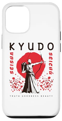 Hülle für iPhone 12/12 Pro Kyudo Zen Bogenschießen Seisha Seichu Kampfsport Samurai Krieger von Japanese Kyudo Archery Bushido Zen Martial Arts