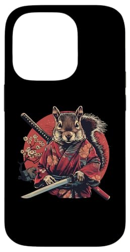 Hülle für iPhone 14 Pro Samurai-Eichhörnchen Japanisches Samurai-Eichhörnchen Japanischer Krieger von Japanese Samurai Warrior Animals