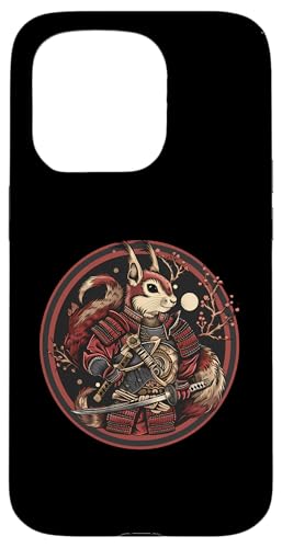 Hülle für iPhone 15 Pro Samurai-Eichhörnchen Japanisches Samurai-Eichhörnchen Japanischer Krieger von Japanese Samurai Warrior Animals