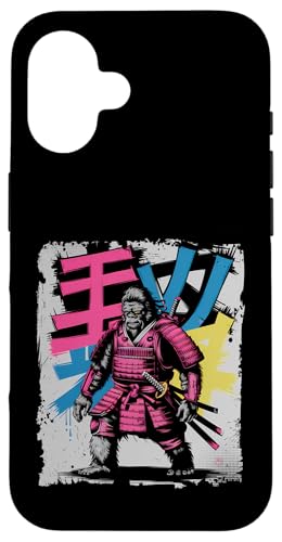 Coole Samurai Bigfoot Japanische Streetwear Hülle für iPhone 16 von Japanese Samurai Warrior Designs