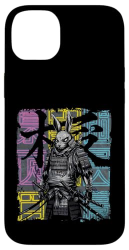 Japanische Streetwear im Anime-Stil mit Samurai-Hase Hülle für iPhone 14 Plus von Japanese Samurai Warrior Designs