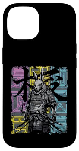 Japanische Streetwear im Anime-Stil mit Samurai-Hase Hülle für iPhone 14 von Japanese Samurai Warrior Designs