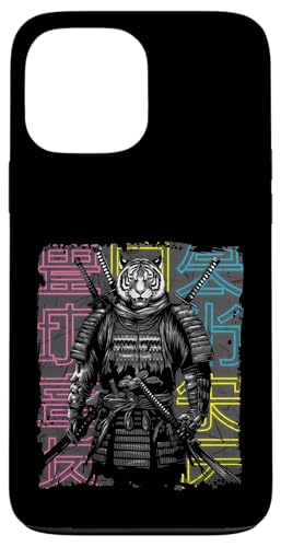 Tiger Samurai Japanese Warrior Anime-Streetwear Hülle für iPhone 13 Pro Max von Japanese Samurai Warrior Designs